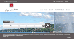 Desktop Screenshot of kayaimmobilier.com